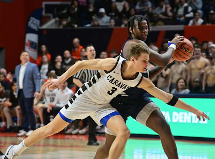 DePaul Prep Mount Carmel Illinois boys basketball March 9 2024 Tim Vizer 26825